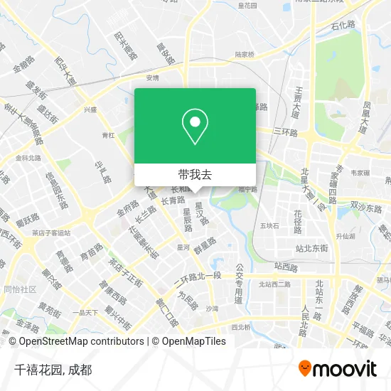 千禧花园地图