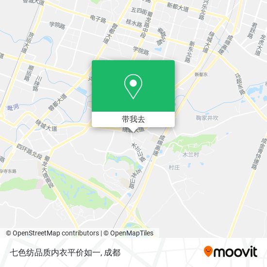 七色纺品质内衣平价如一地图