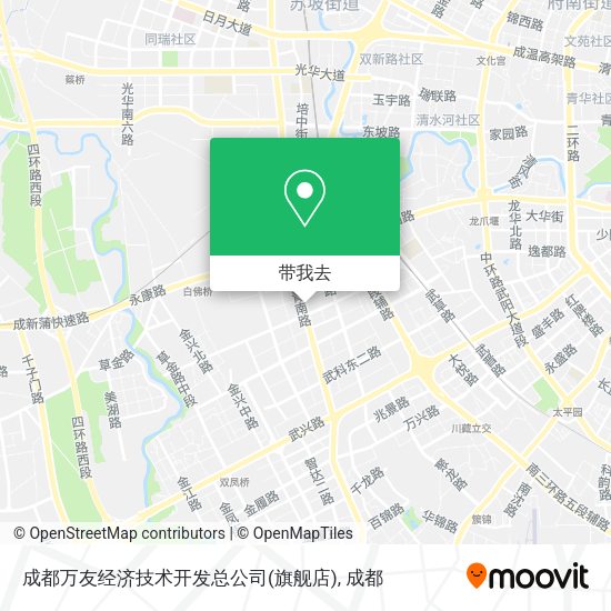 成都万友经济技术开发总公司(旗舰店)地图