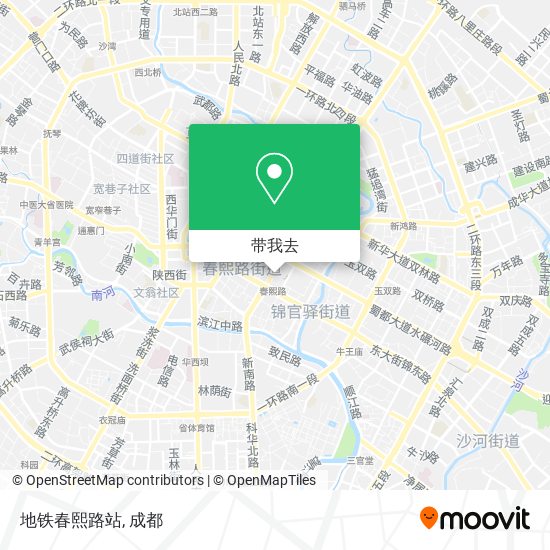 地铁春熙路站地图