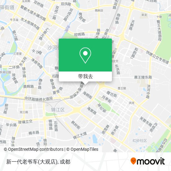 新一代老爷车(大观店)地图