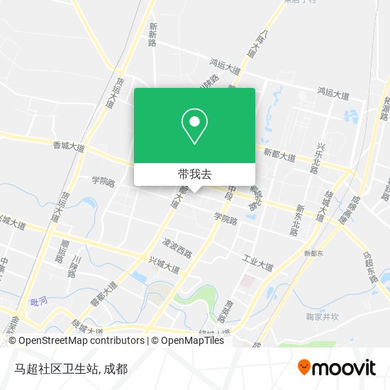 马超社区卫生站地图
