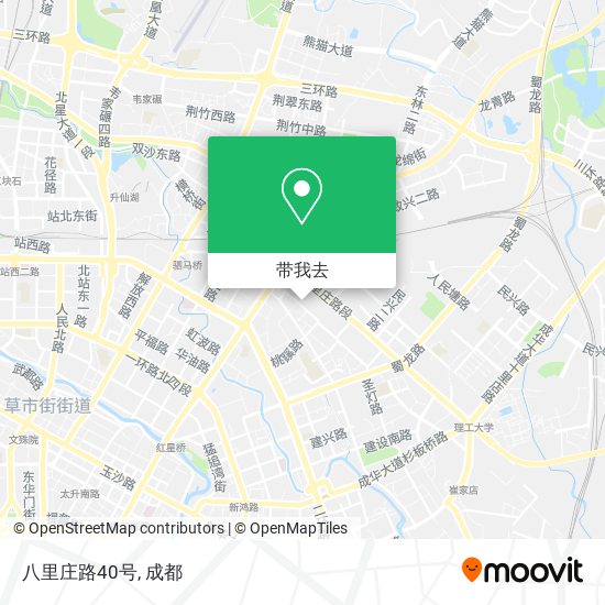 八里庄路40号地图