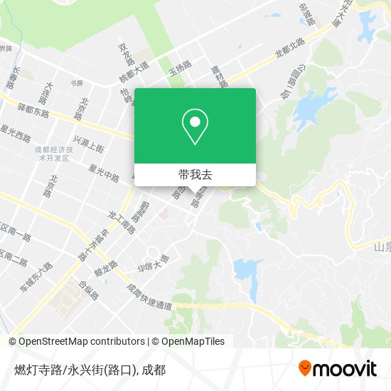 燃灯寺路/永兴街(路口)地图