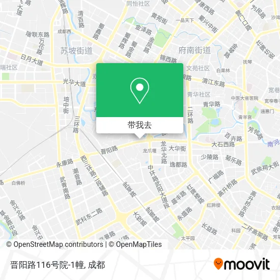 晋阳路116号院-1幢地图