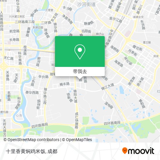 十里香黄焖鸡米饭地图