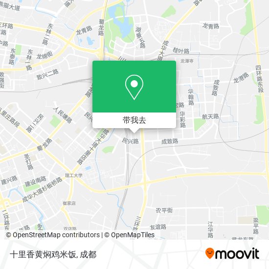 十里香黄焖鸡米饭地图