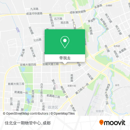 佳北业一期物管中心地图