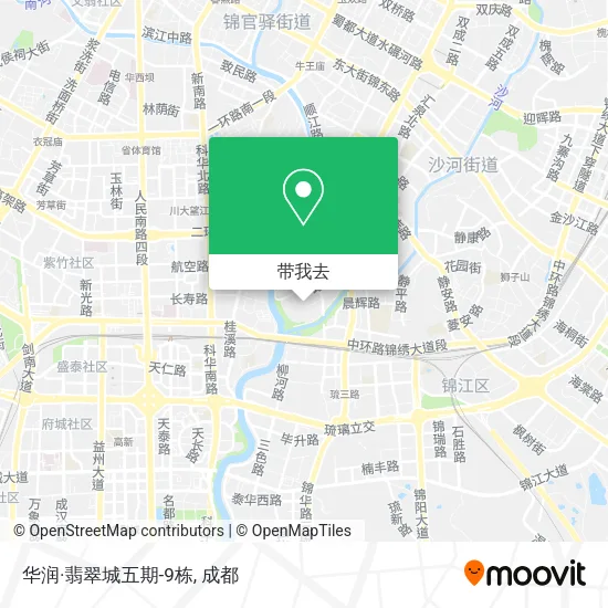 华润·翡翠城五期-9栋地图