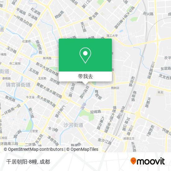 千居朝阳-8幢地图