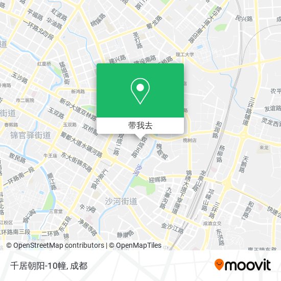 千居朝阳-10幢地图