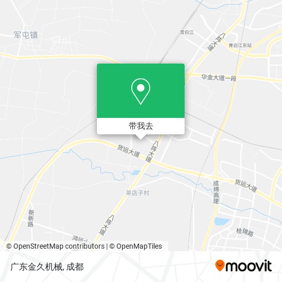 广东金久机械地图