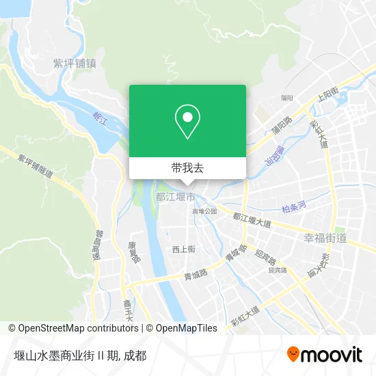 堰山水墨商业街Ⅱ期地图