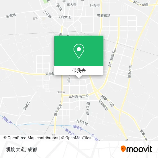 凯旋大道地图