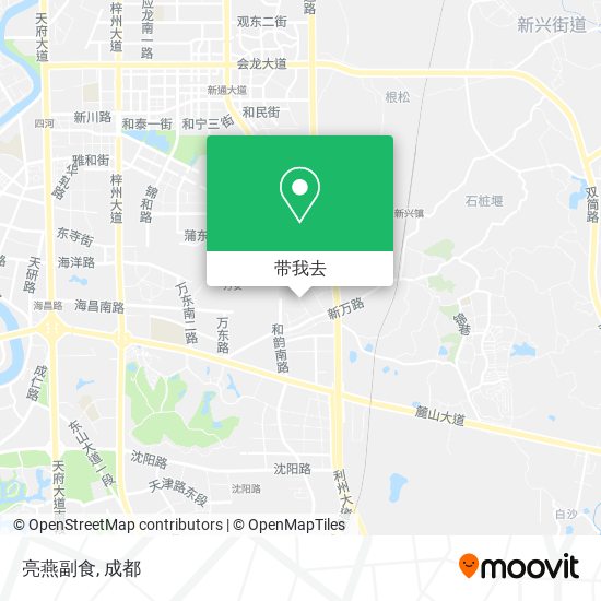 亮燕副食地图