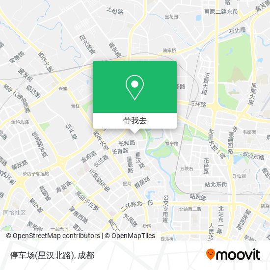 停车场(星汉北路)地图