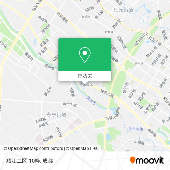 顺江二区-10幢地图