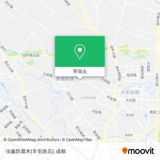 佳鑫防腐木(丰安路店)地图