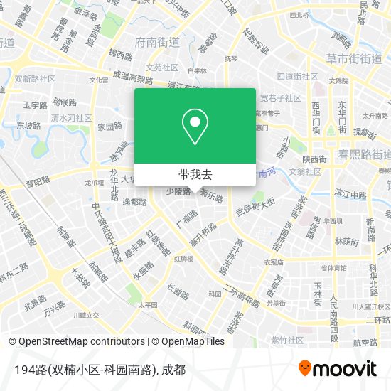 194路(双楠小区-科园南路)地图