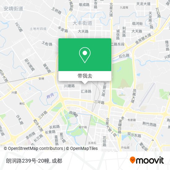 朗润路239号-20幢地图