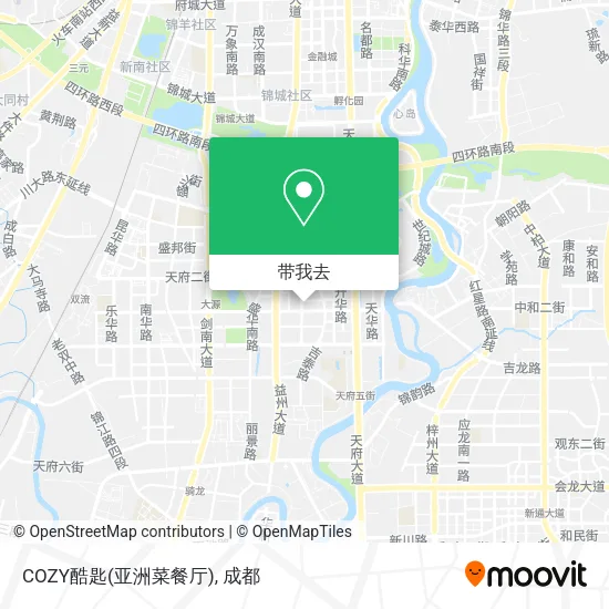 COZY酷匙(亚洲菜餐厅)地图