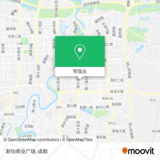 新怡商业广场地图