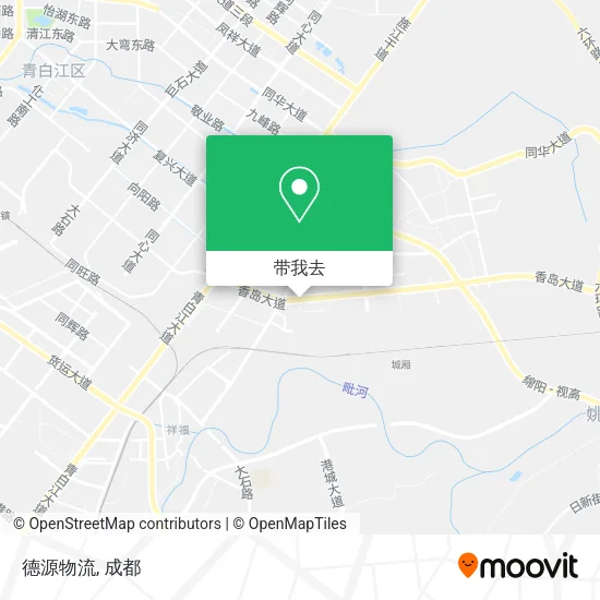 德源物流地图