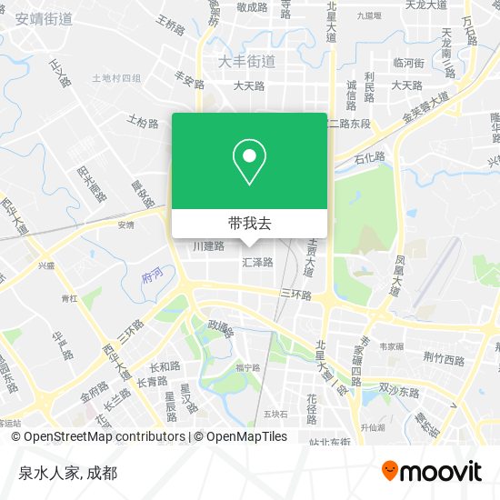 泉水人家地图