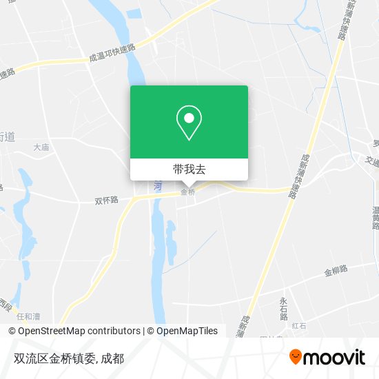 双流区金桥镇委地图