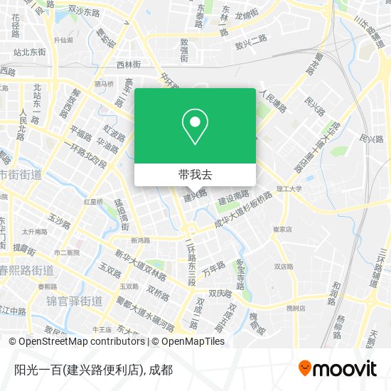 阳光一百(建兴路便利店)地图
