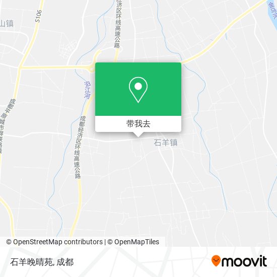 石羊晚晴苑地图