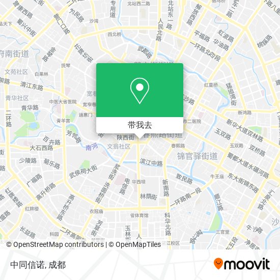 中同信诺地图