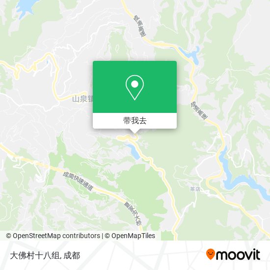 大佛村十八组地图