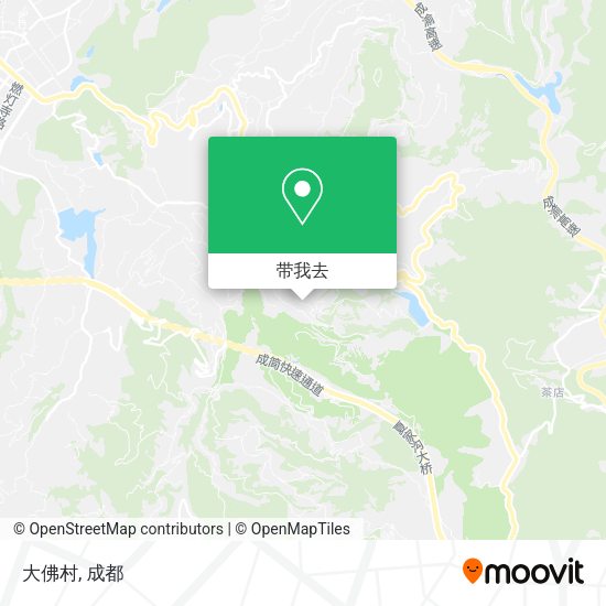 大佛村地图