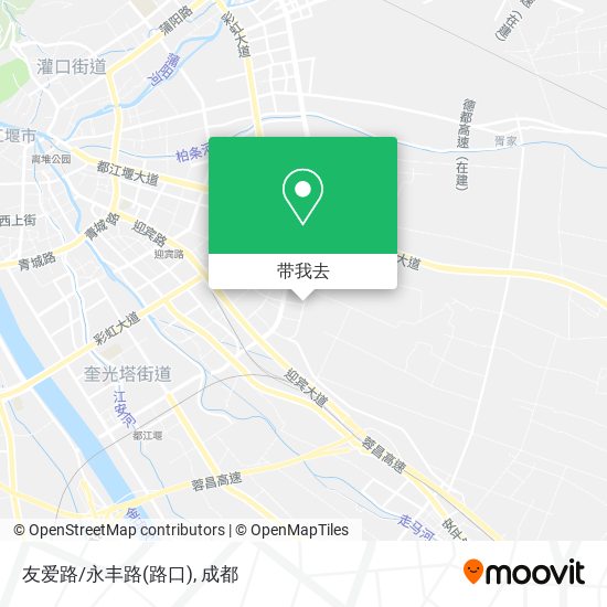 友爱路/永丰路(路口)地图