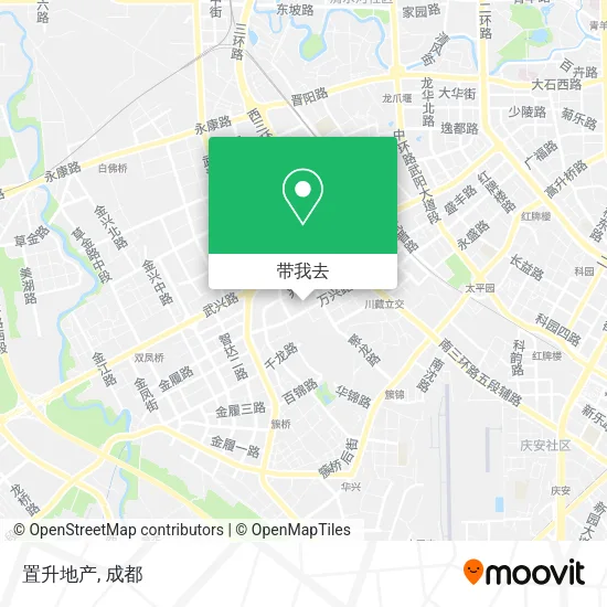 置升地产地图