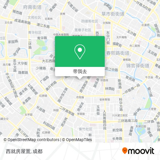 西就房屋置地图
