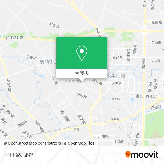 润丰路地图