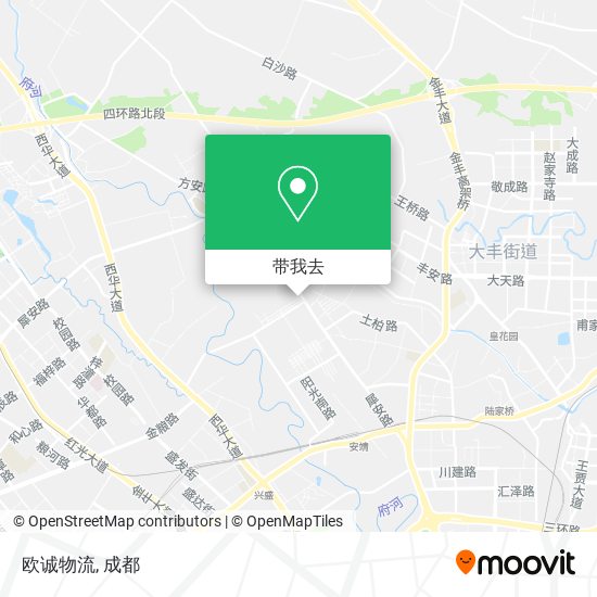欧诚物流地图