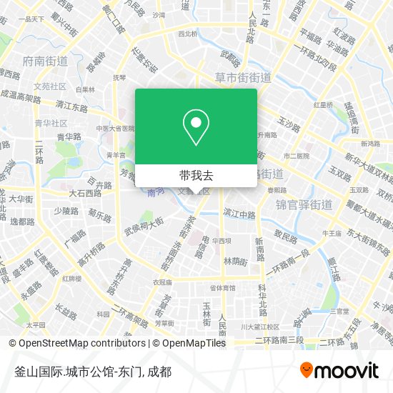 釜山国际.城市公馆-东门地图