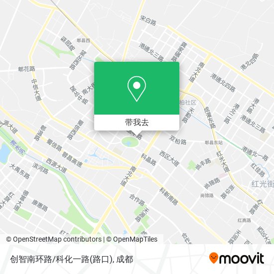 创智南环路/科化一路(路口)地图