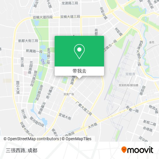 三强西路地图