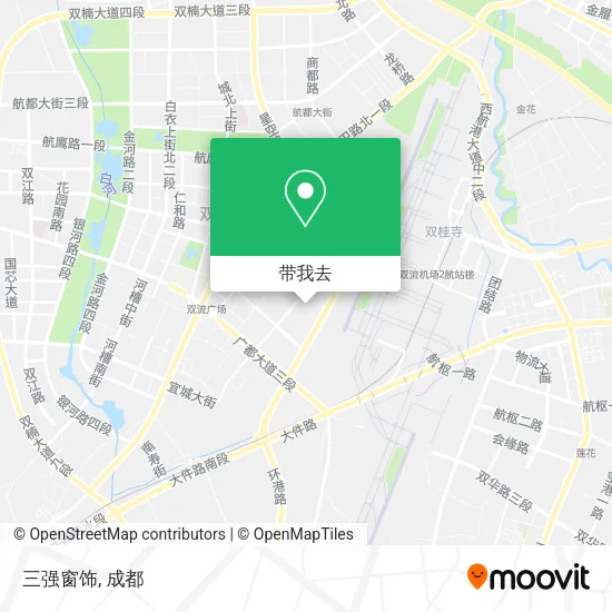 三强窗饰地图