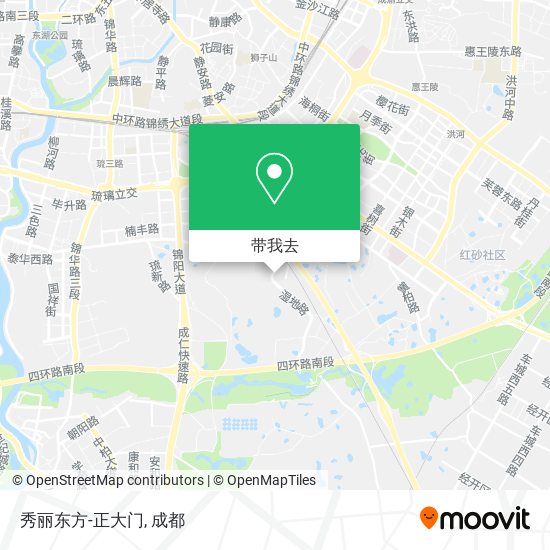 秀丽东方-正大门地图