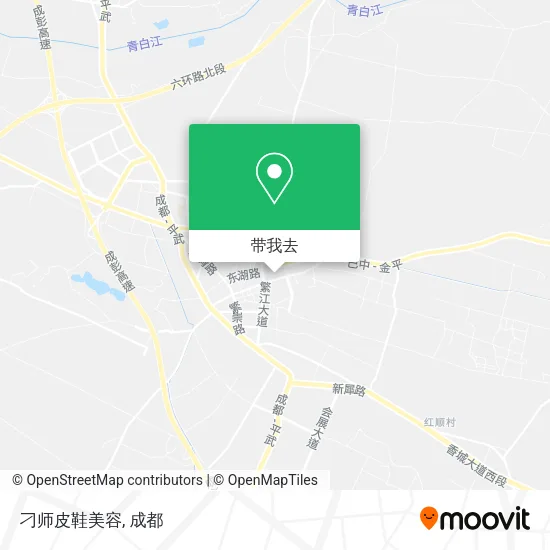 刁师皮鞋美容地图