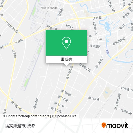 福实康超市地图