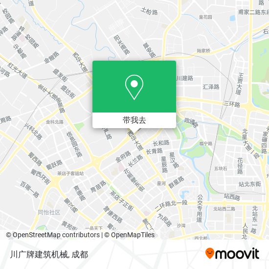 川广牌建筑机械地图