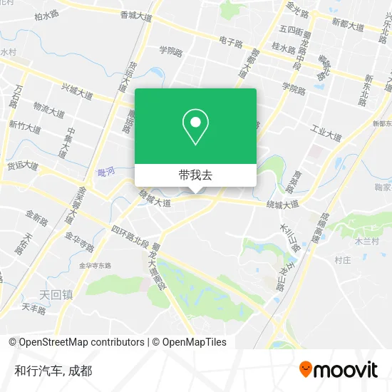 和行汽车地图