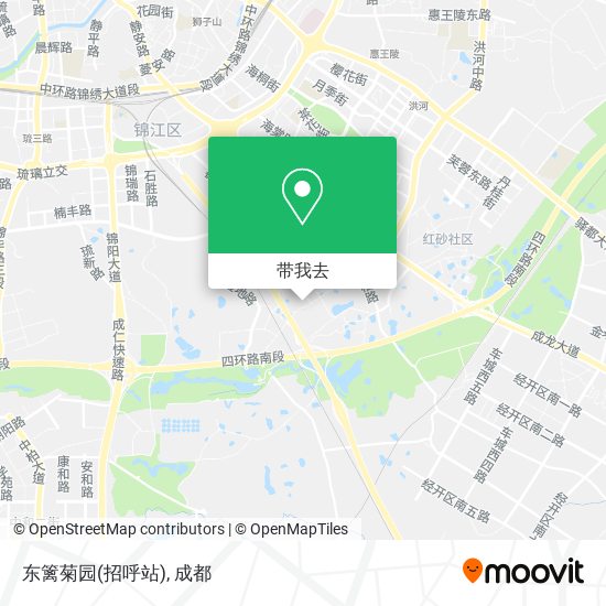 东篱菊园(招呼站)地图