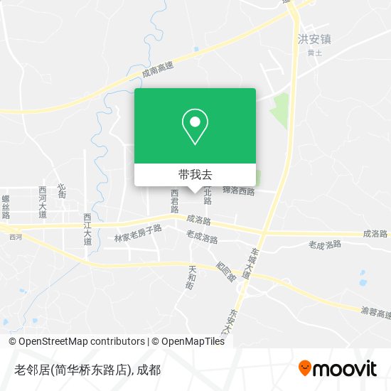 老邻居(简华桥东路店)地图